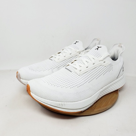 Flux Adapt Runner Shoes Mens 11.5 White Sneaker Barefoot Wide Toe Box Comfort - Picture 2 of 14